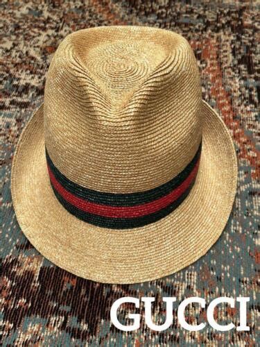 Chapeau en paille GUCCI pour Femme .